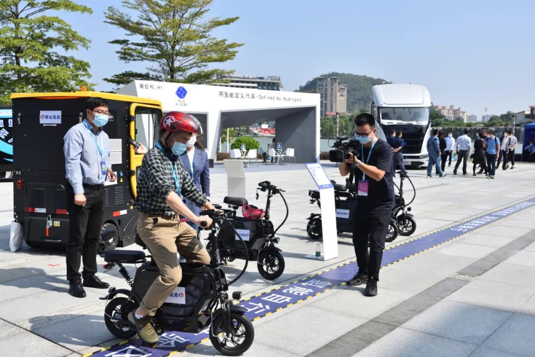 攀業(yè)氫能燃料電池自行車(chē)
